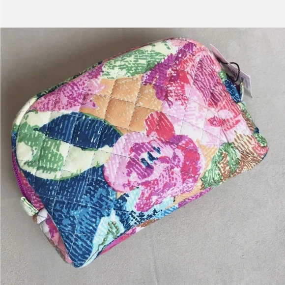 Vera Bradley Superbloom Iconic Mini Cosmetic in Retired NWT - Picture 6 of 7